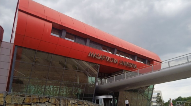 Associate Professor Volodymyr Shvadchak and graduate student Andriy Shturmak completed an internship at Masaryk University